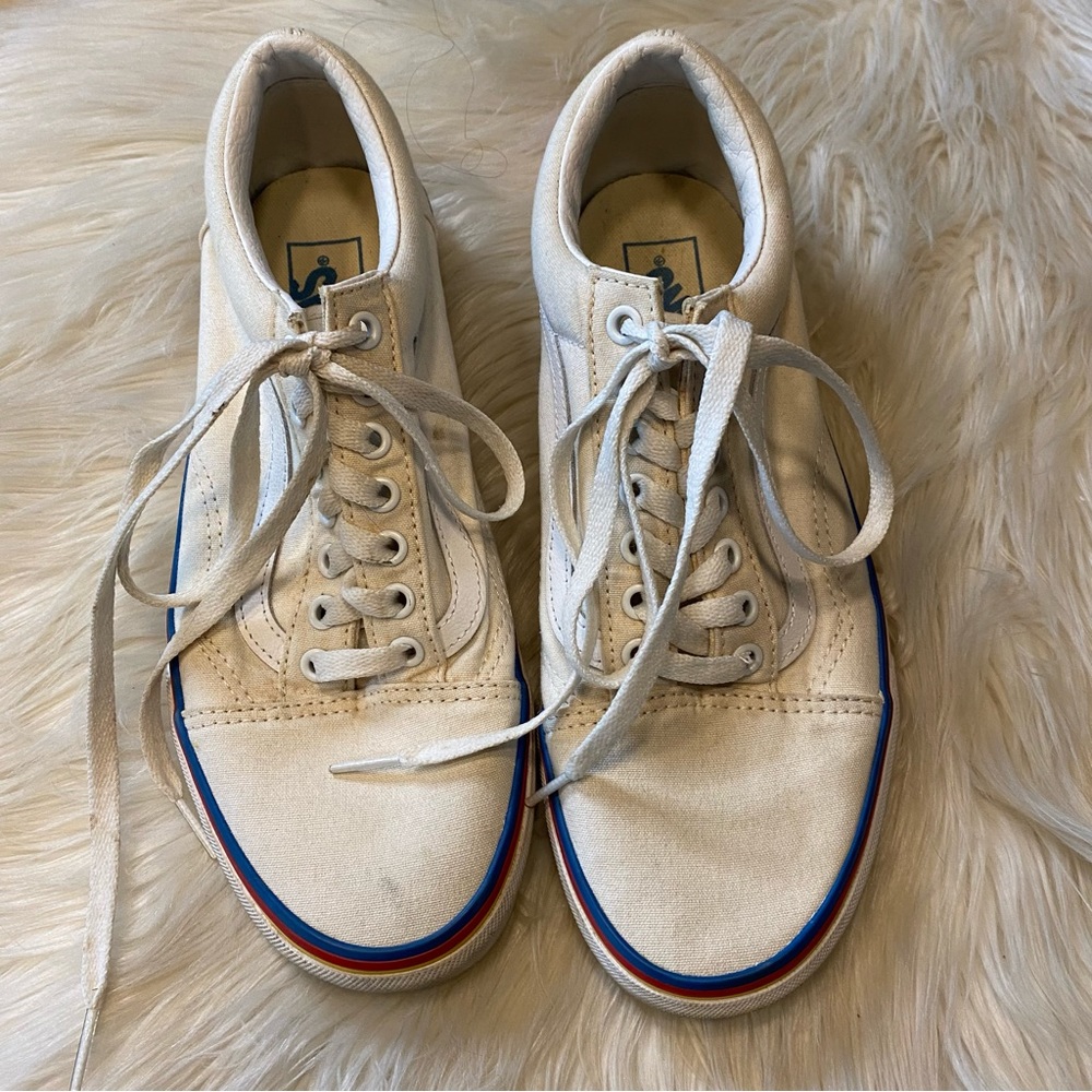 Vans White Sk8 low Sneakers Men’s 8